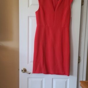 Ann Taylor Orange Dress